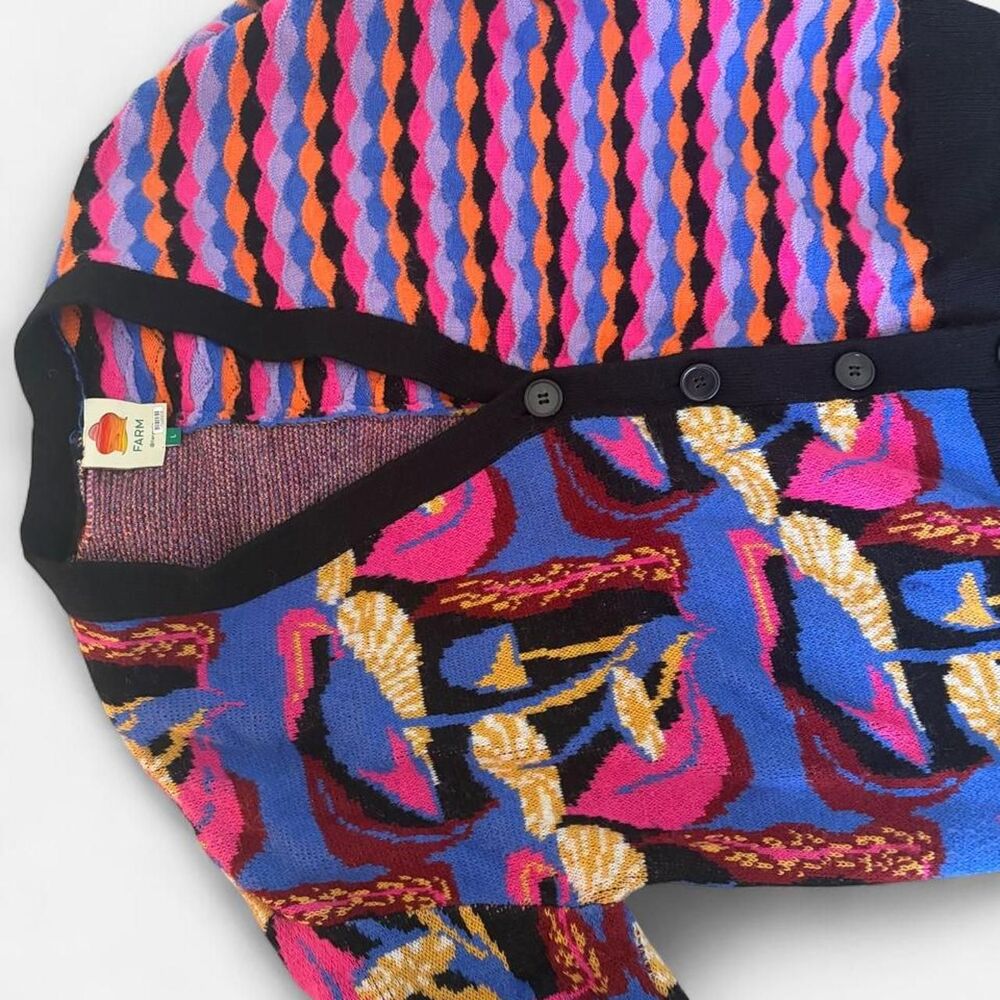 Farm-rio Women's multi Cardigan - Picture 2 of 8